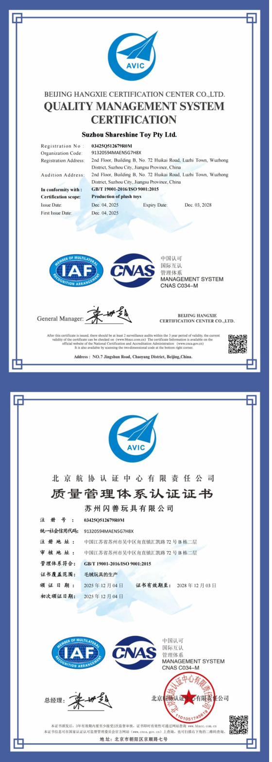 ISO 9001:2015 Certificate